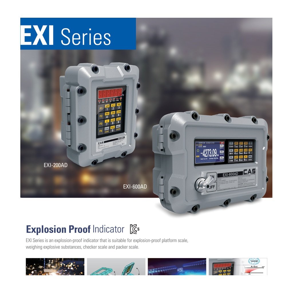CAS EXI Series Explosion Proof Scale Indicator